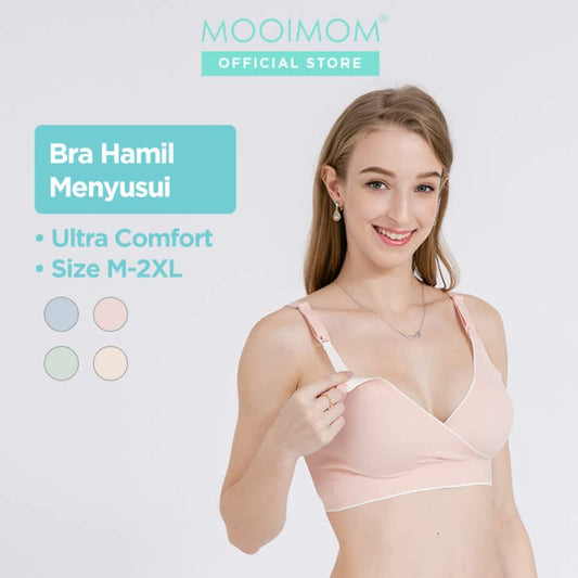 Mooimom Comfort Crossover Maternity & Nursing Bra
