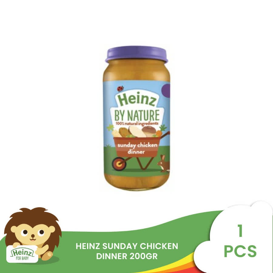 Heinz By Nature Puree Chicken Dinner / porridge / pasta