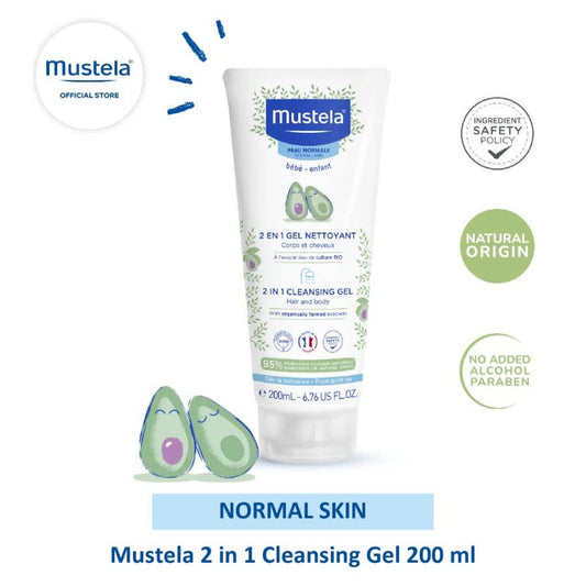 Mustela Bebe 2In1 Cleansing Gel 200Ml