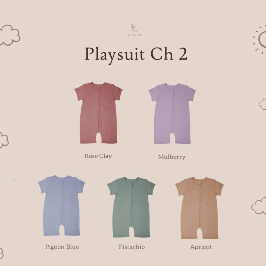 Cotton Cub Playsuit Bodysuit Ch 2