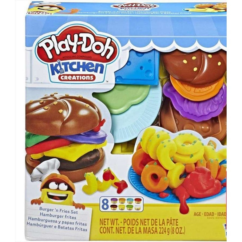 Play Doh Kitchen Burger N Fries Hasbro E5472 E5112