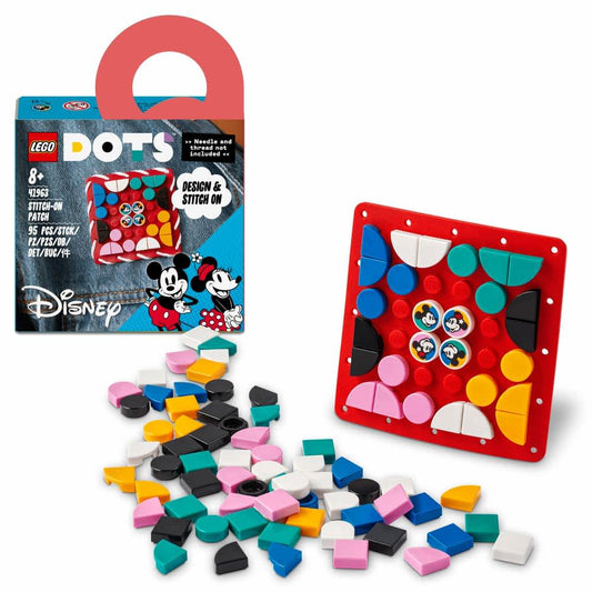 Lego Dots Disney 41963 Mickey Mouse & Minnie Mouse Stitch-On Patch