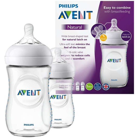 Avent Botol Natural Twin 260Ml