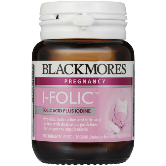 BLACKMORES I-FOLIC ifolic 150 kapsul BPOM Kalbe Suplemen asam folat