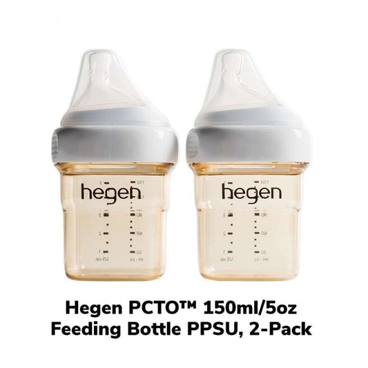 Hegen PCTO™ 150ml/5oz Feeding Bottle PPSU (2-Pack)