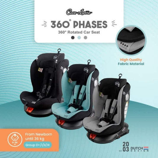 Cocolatte Baby Carseat 360 Phases Cl-Lb 880A