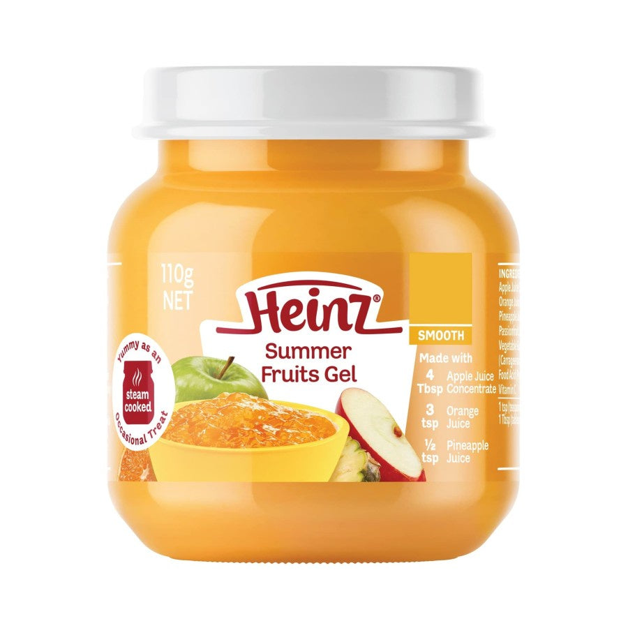 Heinz Baby Jar Summer Fruit Gel 110 Gr