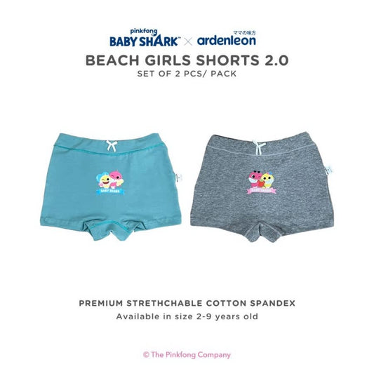 Ardenleon Pinkfong Girls Shorts Beach