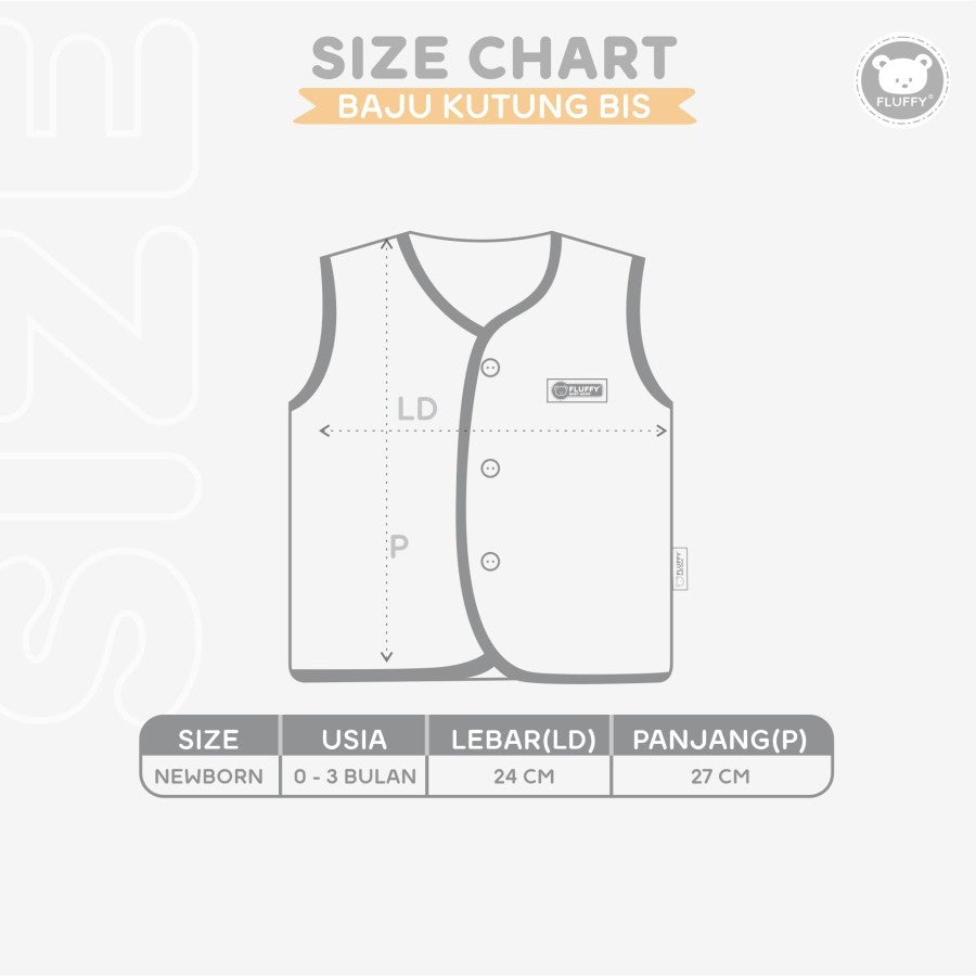 Fluffy Baju Kutung Bis Bkab Nb newborn