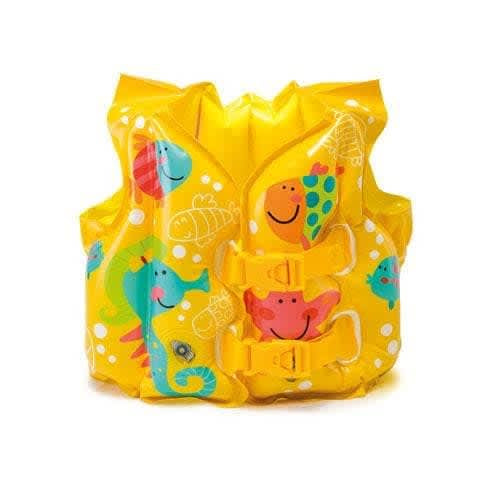 Pelampung Rompi Intex Deluxe Pool School Swim Vest 50x47cm (58660)
