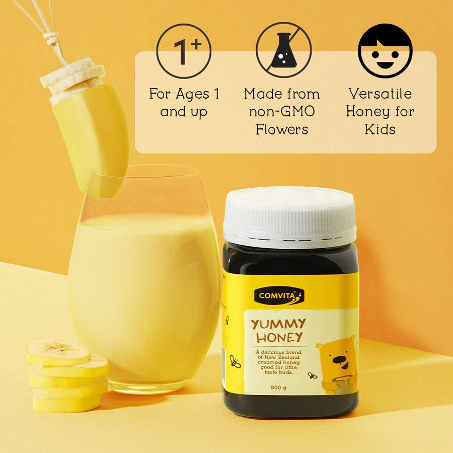 Comvita Kids Yummy Honey 500g Madu Anak Murni Alami Asli New Zealand