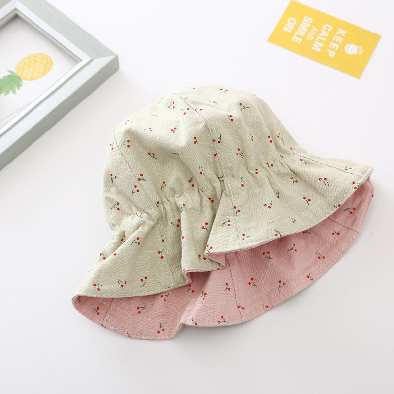 Bucket Hat Topi 2 Sisi Korea 0-2 Thn