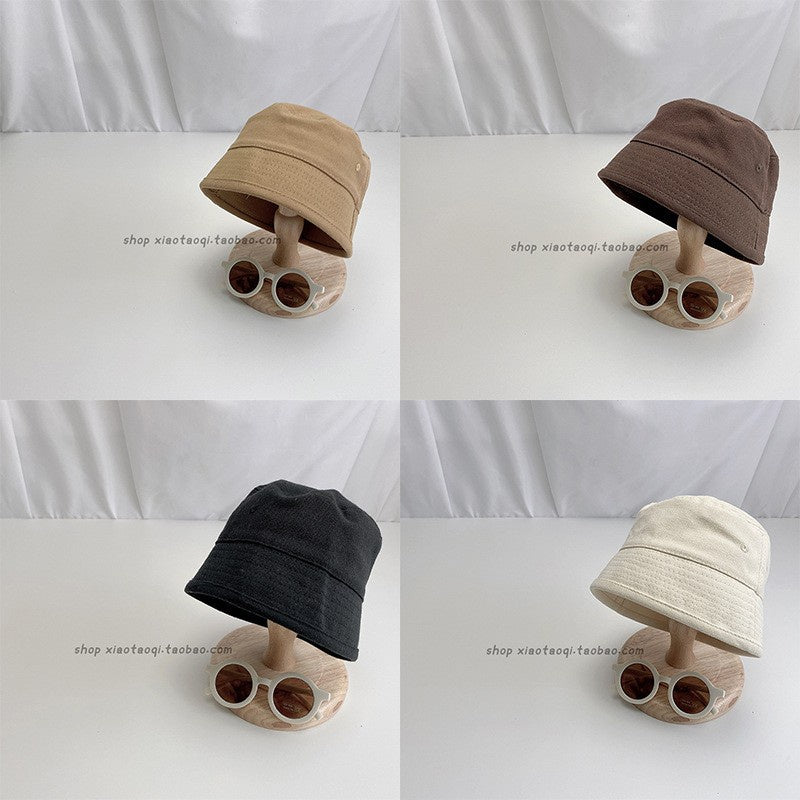 Bucket Topi Anak Polos 1-3Thn