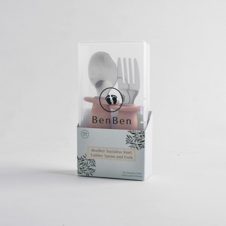 Benben Stainless Toddler Spoon And Fork