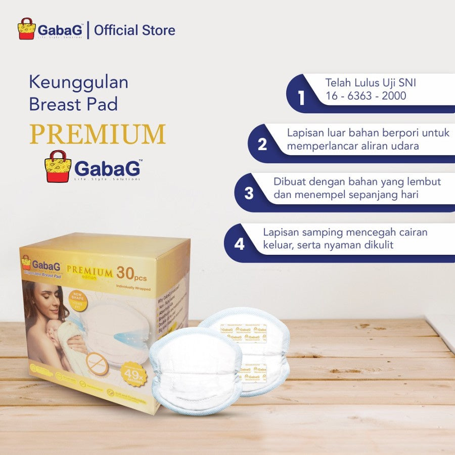 Gabag Breastpad 30 Premium
