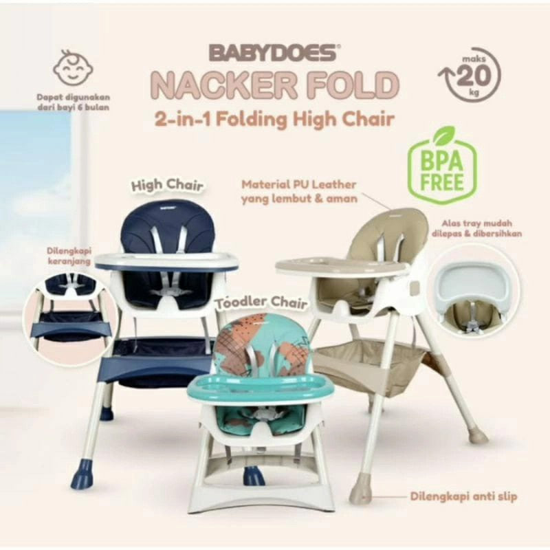 Babydoes High Chair Nacker 01501