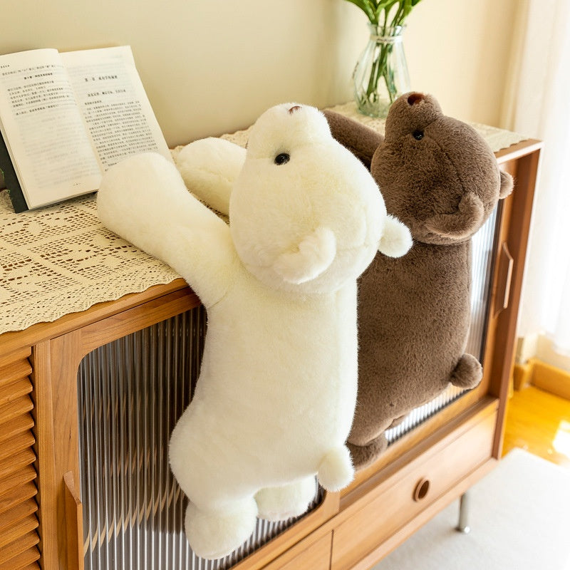 Boneka Beruang Baring Mao