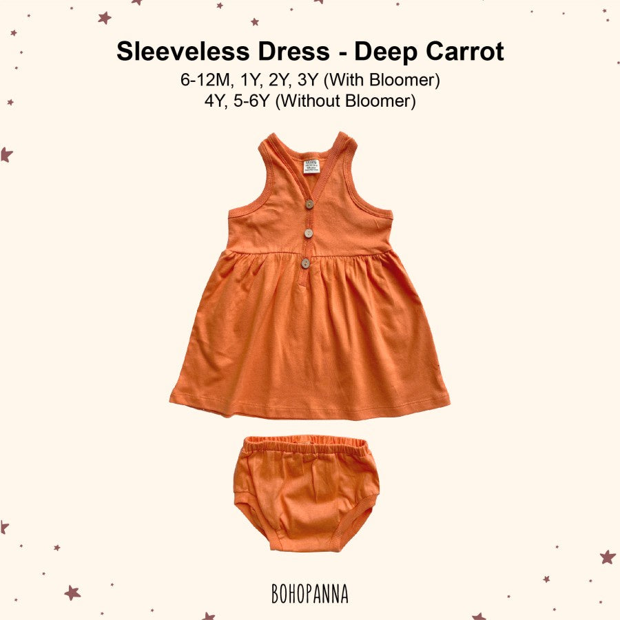 BOHOPANNA - SLEEVELESS DRESS - DRESS ANAK PEREMPUAN