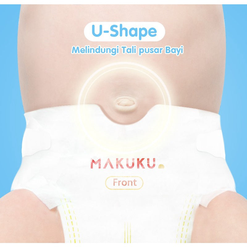 MAKUKU SAP Diapers Slim/Popok bayi Anti Gumpal Tape Nb28