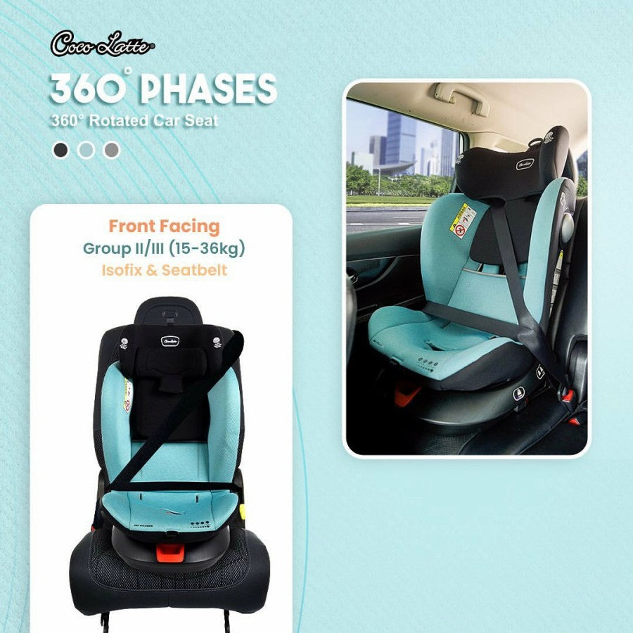 Cocolatte Baby Carseat 360 Phases Cl-Lb 880A