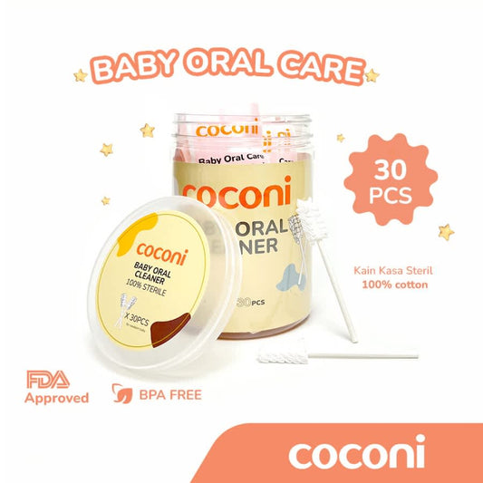 COCONI Baby Oral Cleaner Gauze Stick | Kain Kasa Steril