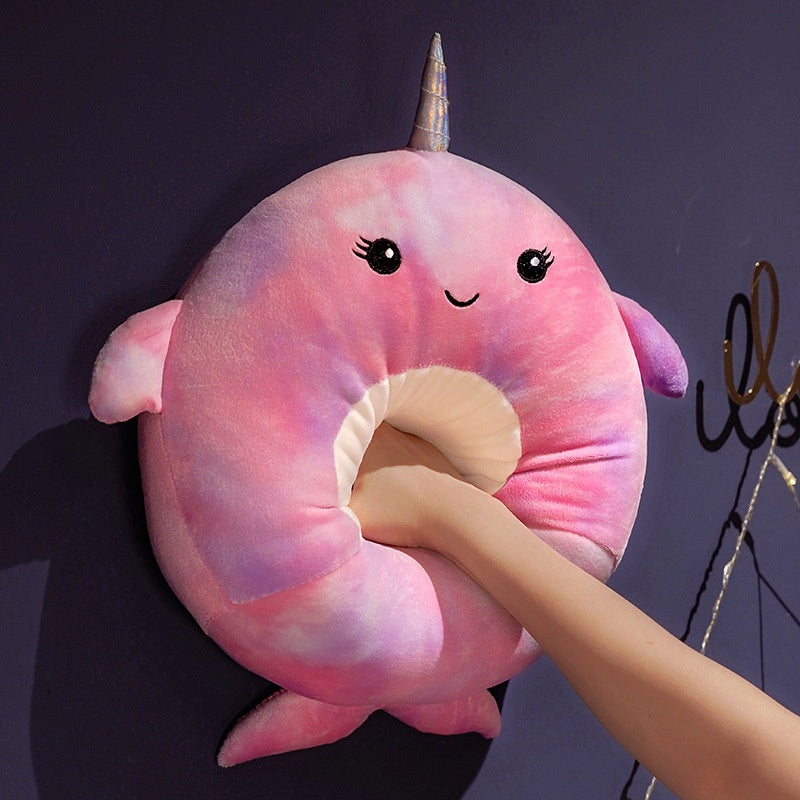 Boneka Unicorn Rainbow Mirip Squishmallows 40Cm