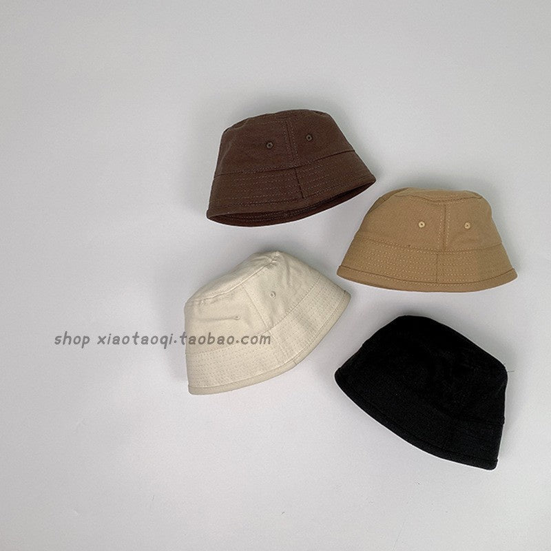 Bucket Topi Anak Polos 1-3Thn