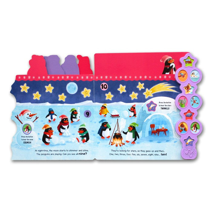 Hb First Numbers Tabbed Sound Board Book With 10 Sounds