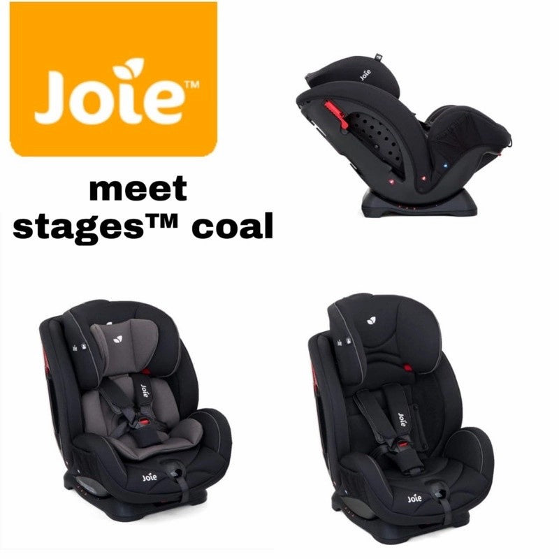 CARSEAT CAR SEAT KURSI MOBIL ANAK JOIE MEET STAGES COAL