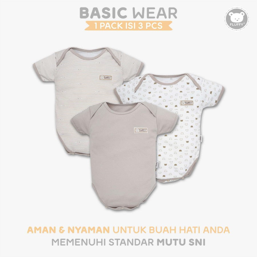 Fluffy Jumper Pendek L