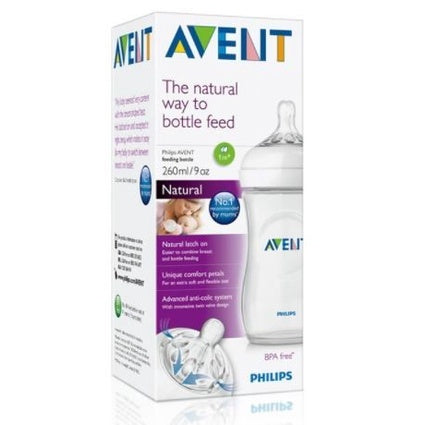 Avent Botol Natural Single 260Ml