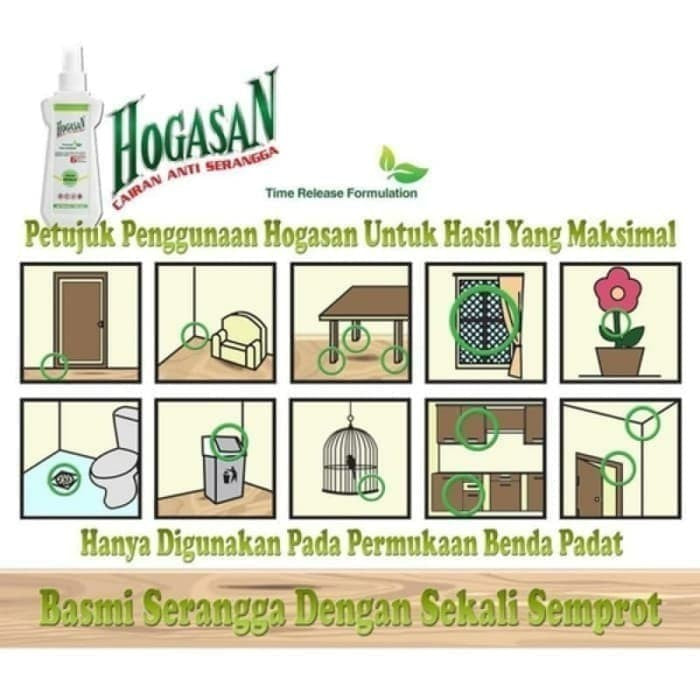 Hogasan Cairan Anti Serangga 200ml Anti Semut Kecoa Rayap Nyamuk 200