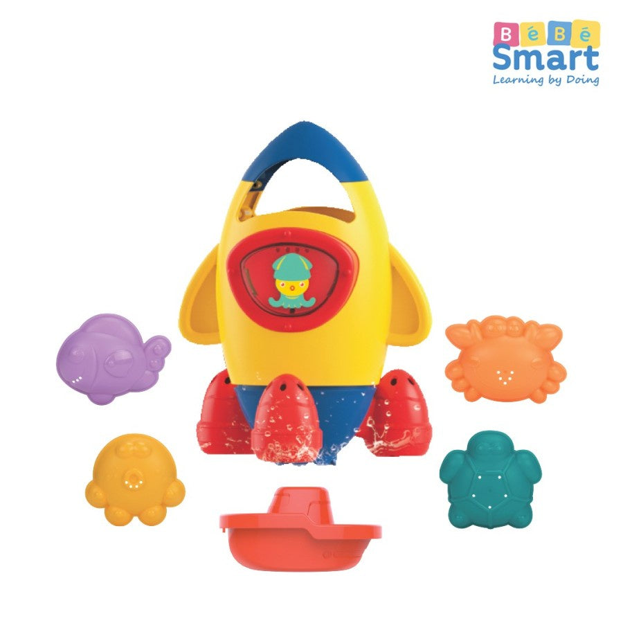 BebeSmart Rocket Splash Bath Toys