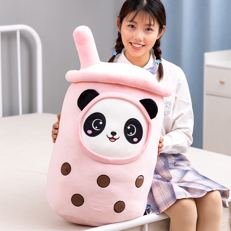 Boneka Boba Panda Straw 23Cm