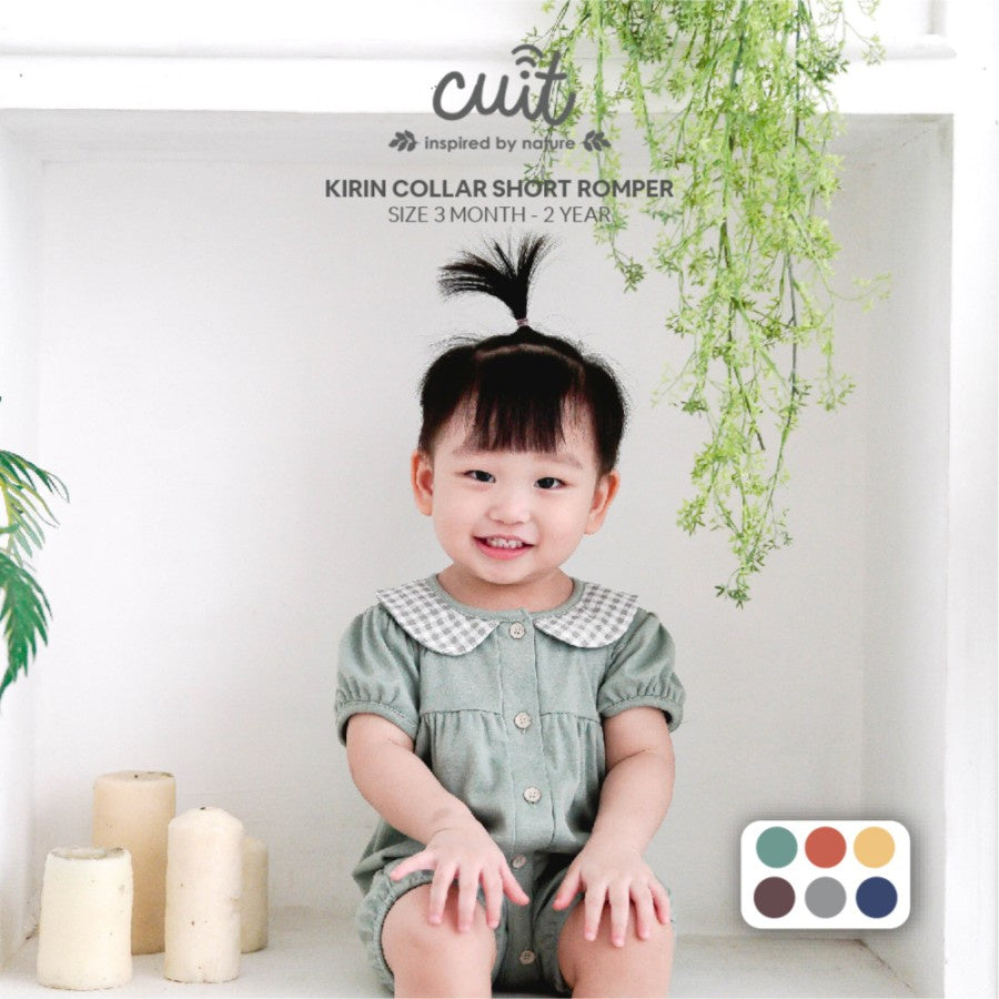 CUIT Baby 3 Bulan - 2 Tahun Kirin Collar Romper Jumper Bayi Perempuan