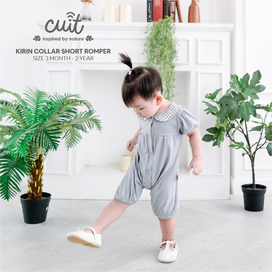 CUIT Baby 3 Bulan - 2 Tahun Kirin Collar Romper Jumper Bayi Perempuan