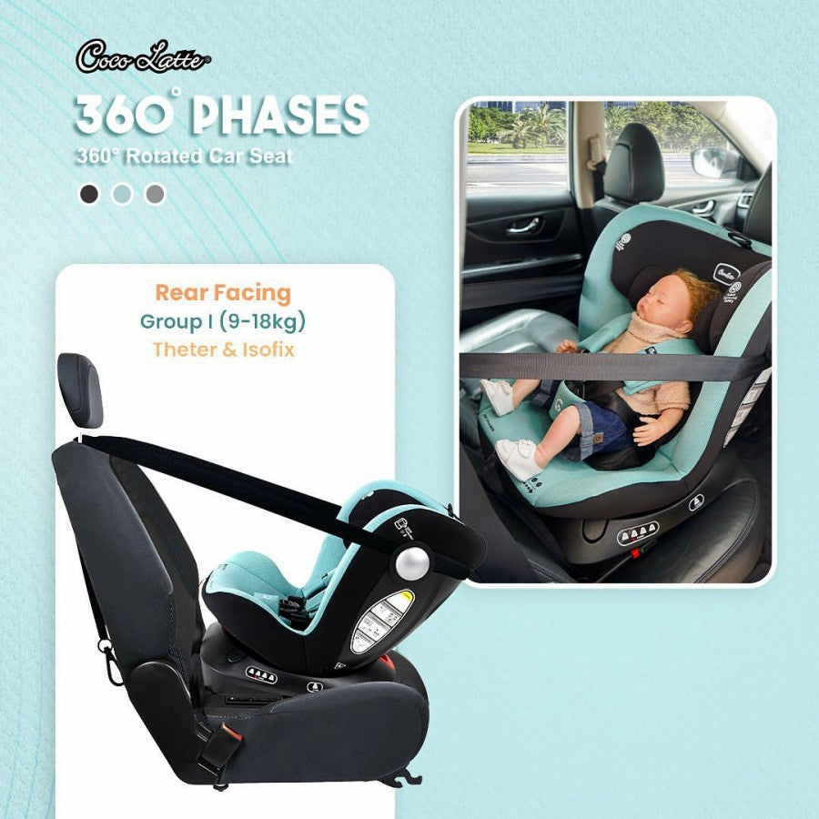 Cocolatte Baby Carseat 360 Phases Cl-Lb 880A