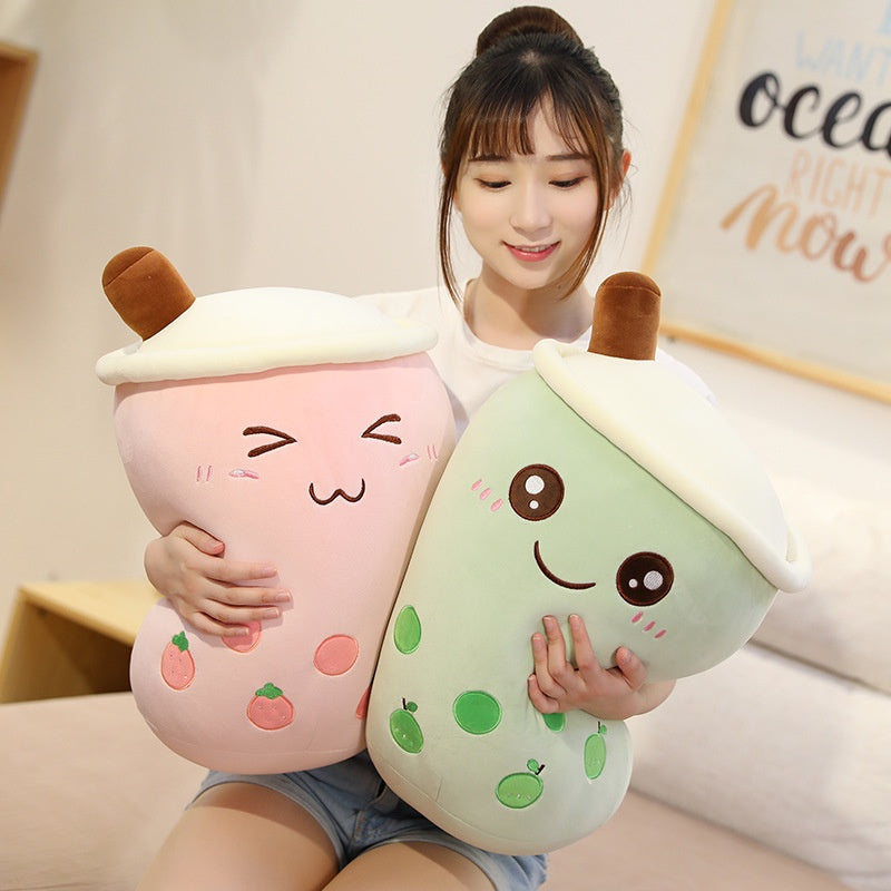 Boneka Gelas Boba Smile 50Cm