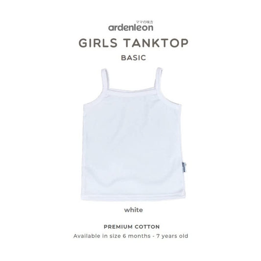 Ardenleon Girls Tanktop 3.0 Basic White Bsr