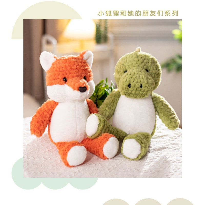 Boneka Animal Bulu Fox Rabbit Dino Id