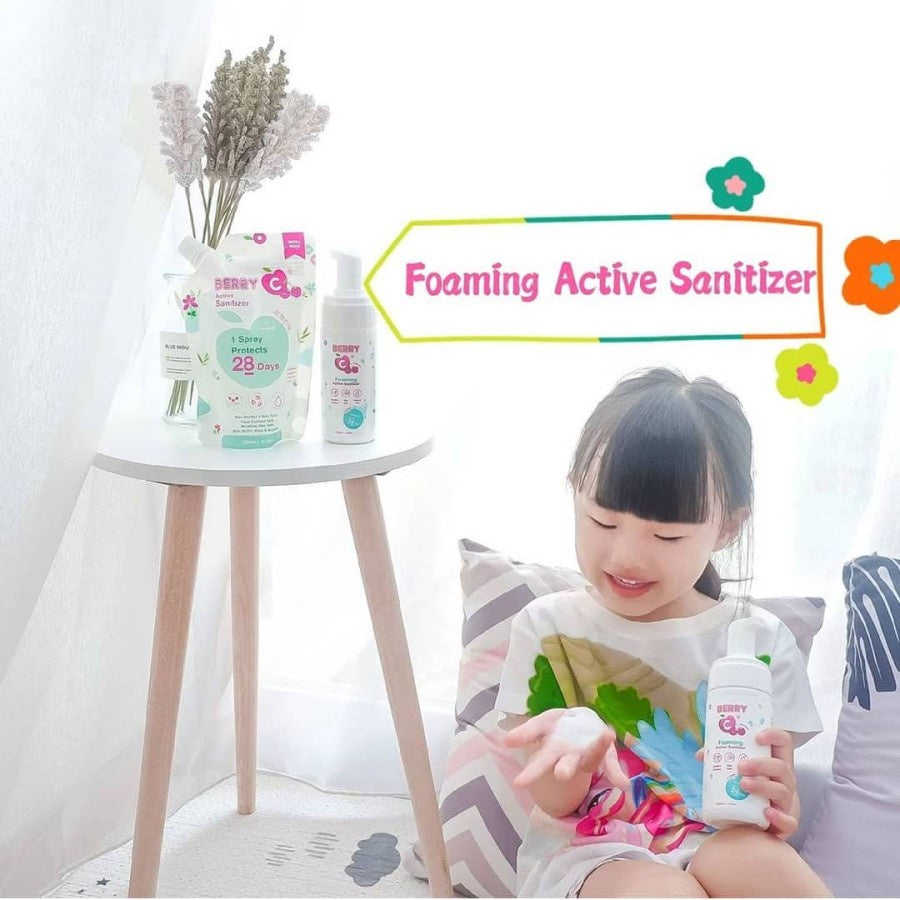 Berry c foaming active sanitizer 60ml - BerryC 60 ml