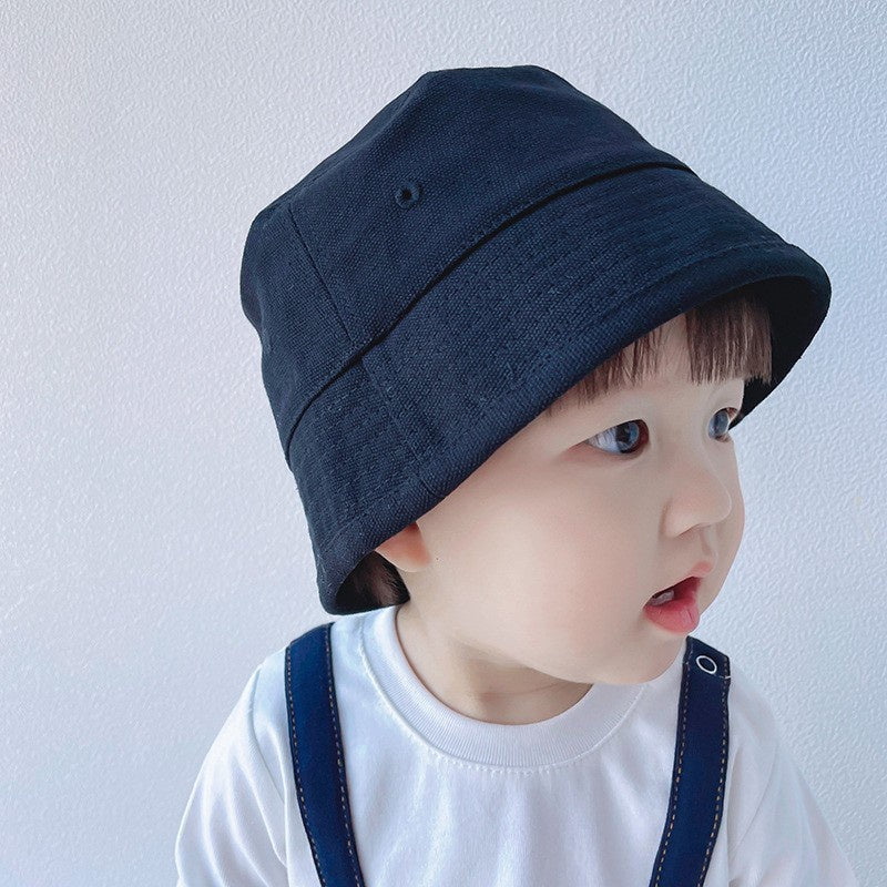 Bucket Topi Anak Polos 1-3Thn