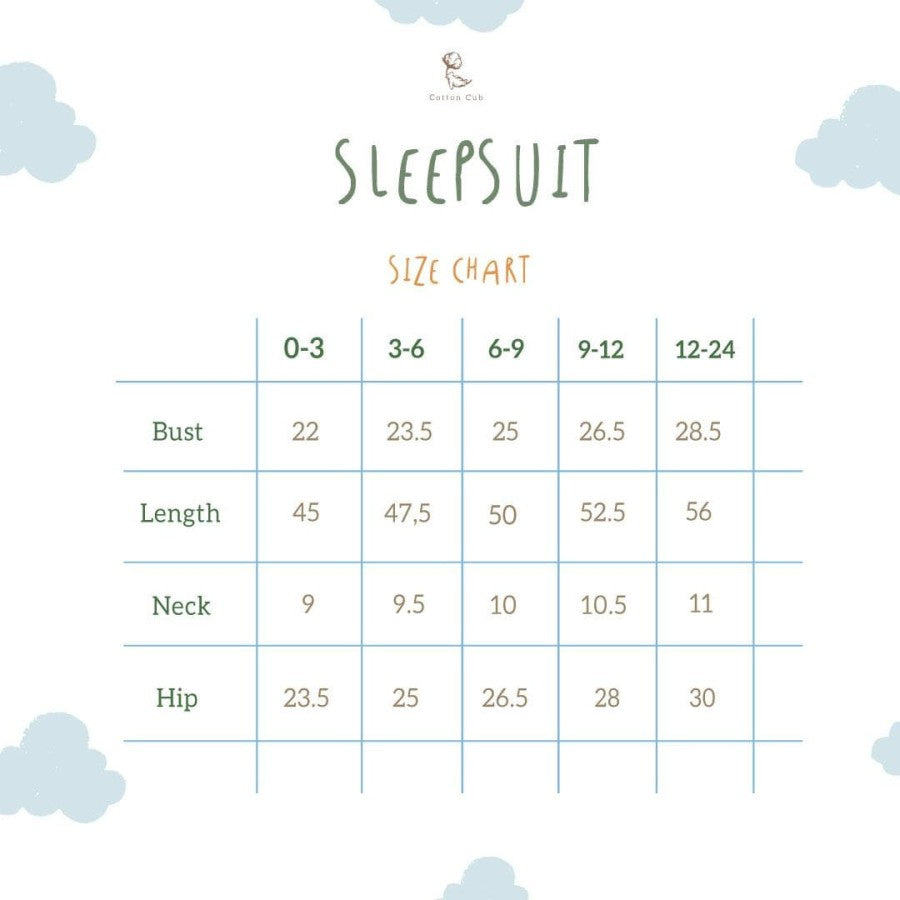 Cotton Cub Sleepsuit