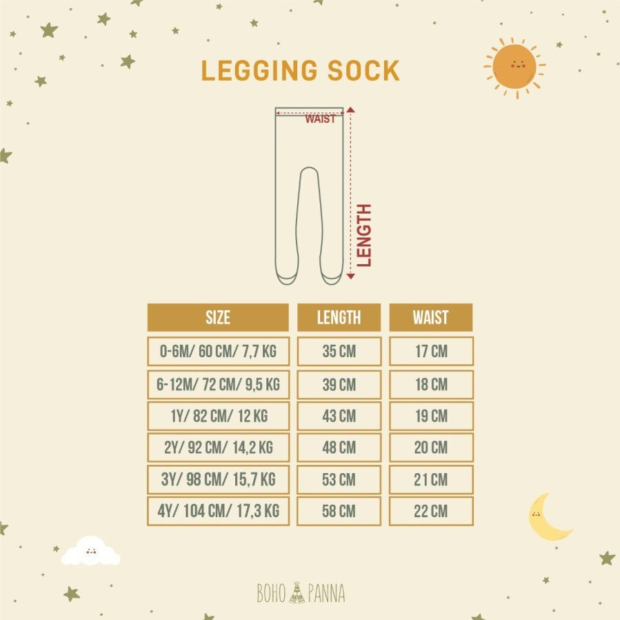Boho Legging Sock