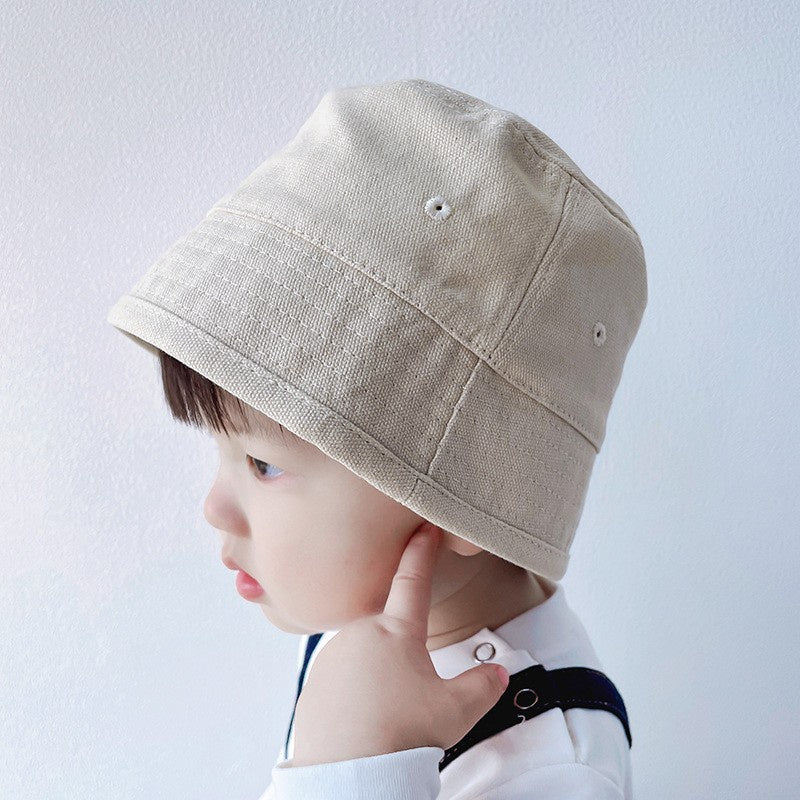 Bucket Topi Anak Polos 1-3Thn
