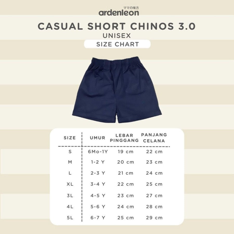 ArdenLeon Casual Short Chinos 3.0 Kcl