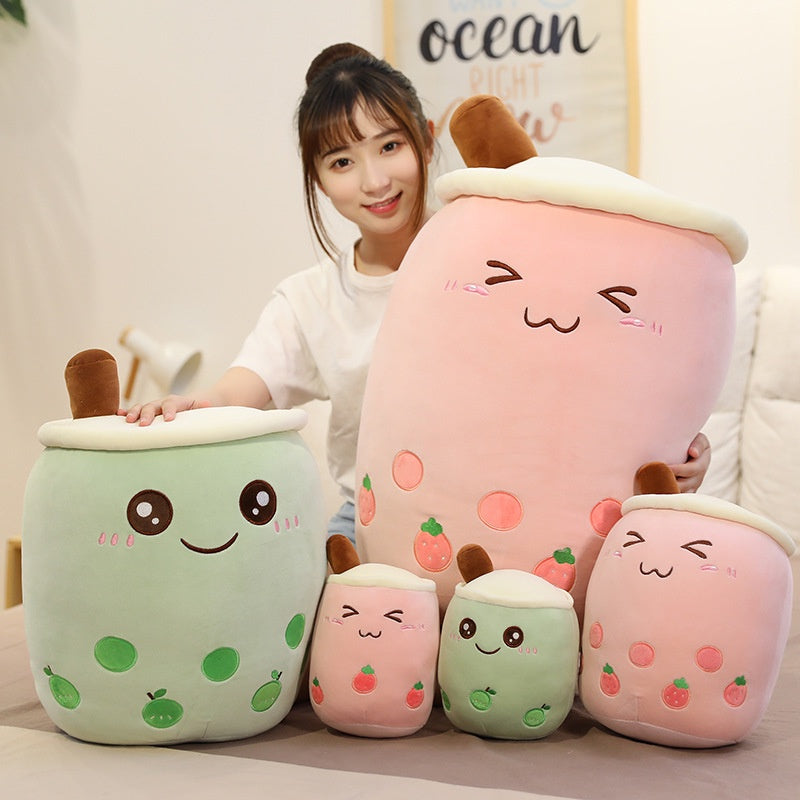 Boneka Gelas Boba Smile 50Cm