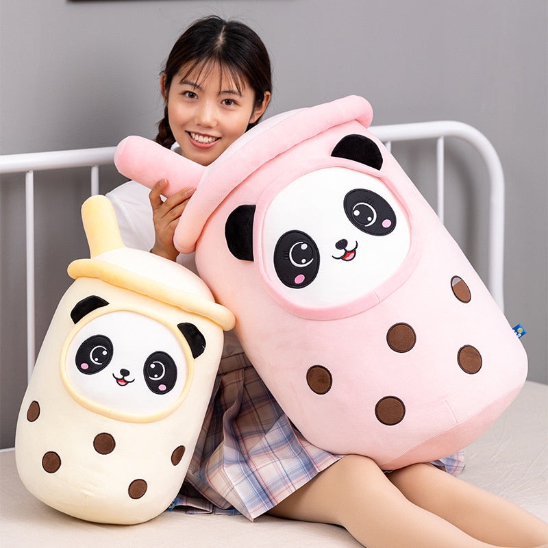 Boneka Boba Panda Straw 23Cm