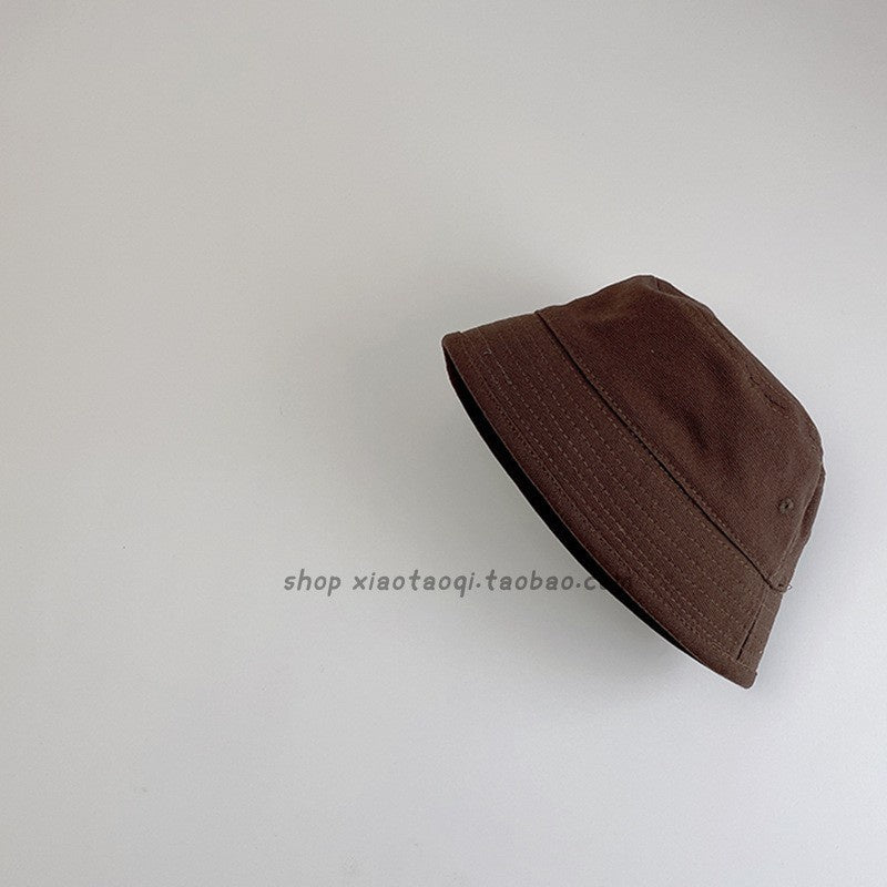 Bucket Topi Anak Polos 1-3Thn