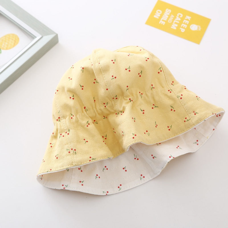Bucket Hat Topi 2 Sisi Korea 0-2 Thn